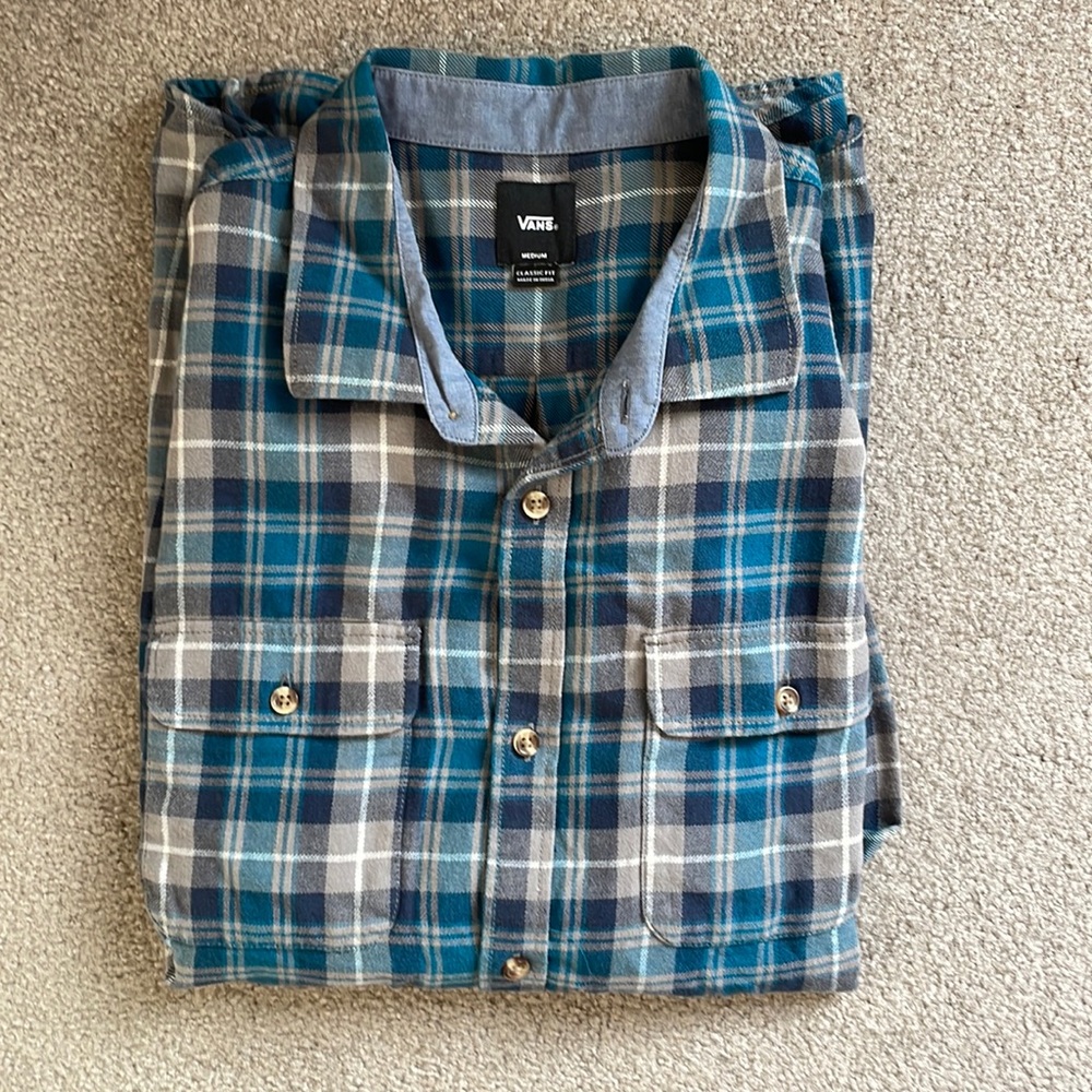 Vans Flannel in Excellent Condition